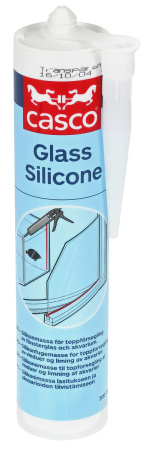 LASITUSSILIKONI 300ML CASCO AKVAARIO ESIM.