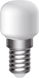 Jääkaappilamppu E14 1,6W 2700K