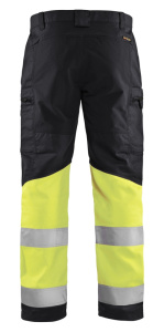 Highvis housut stretch huomio, Blåkläder 4