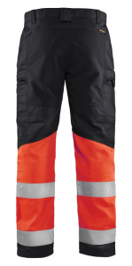 Highvis housut stretch huomio, Blåkläder 25