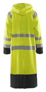 Highvis pitkä sadetakki, taso 1 huomio, Blåkläder 4