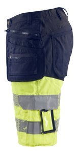 Highvis riipputaskushortsit 4-way stretch huomio, Blåkläder 8