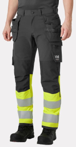 ALNA 4X CONSTRUCTION PANT CL 1 YELLOW, Helly Hansen 4