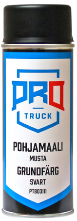 PROTRUCK POHJAMAALI MUSTA, SPRAY 400ML