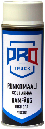 PROTRUCK RUNKOMAALI HARMAA SISU, SPRAY 400ML