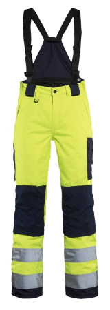 Naisten highvis talvihousut henkseleillä huomio