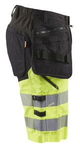 Highvis riipputaskushortsit 4-way stretch huomio, Blåkläder 3
