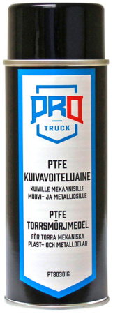 PROTRUCK PTFE KUIVAVOITELUAINE, SPRAY 400ML