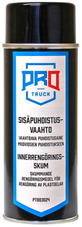 PROTRUCK SISÄPUHDISTUS VAAHTO, SPRAY 400ML