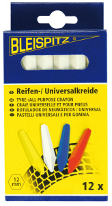 MERKINTÄLIITU RENKAILLE 12X120MM 12KPL VALK. 2