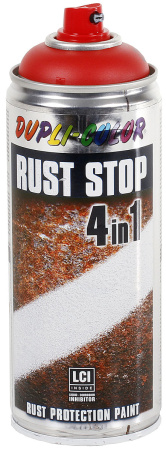 RUOSTEENESTOMAALI PUNAINEN RAL3000 400ML 4IN1