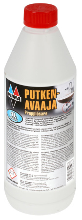 PUTKEN AVAAJA AMMATTIKÄYTTÖÖN 1L