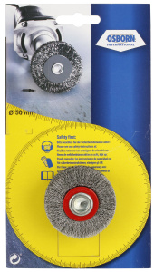 LAUTASHARJA 6MM KARA 50X17MM TERÄSLANKA 0,20MM 2