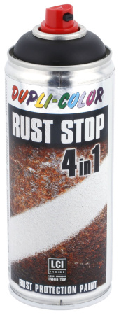 RUOSTEENESTO SPRAY MUSTA RAL9005 4IN1 400ML
