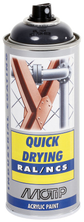 SPRAYMAALI HARMAA GRAF. RAL7024 AKR.  400ML