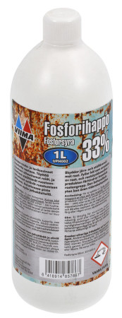 FOSFORI-/KORJAUSHAPPO 33% 1L UPH002