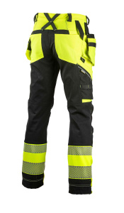 Superstretch turva RT-housut HV-keltainen, Di 2