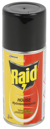 HYÖNTEISAEROSOLI 150ML RAID HOUSE