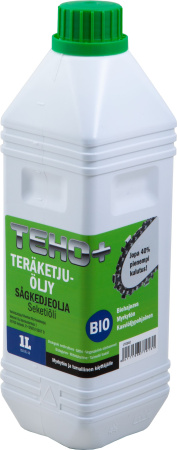 TEHO+ TERÄKETJUÖLJY BIO 1L (ME 15)