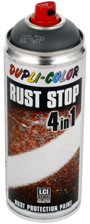 RUOSTEENESTO SPRAY HARMAA RAL7011 4IN1 400ML