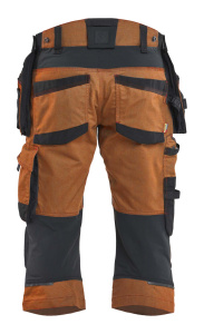 Piraattihousut stretch Metsän vihreä/Musta, Blåkläder 3