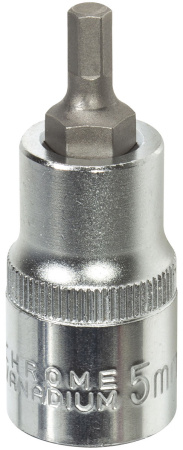 KUUSIOKOLOKÄRKIHYLSY 1/2" S2 5MM