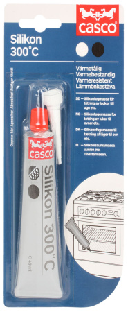 SILIKONI +300 MUSTA 40ML