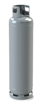 Nestekaasu, 33kg, KV, täyttö teräspullo