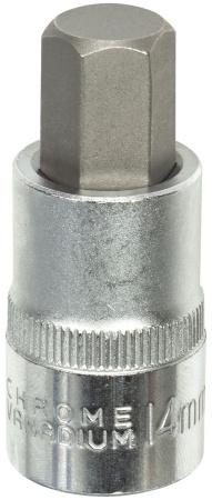 KUUSIOKOLOKÄRKIHYLSY 1/2" S2 14MM