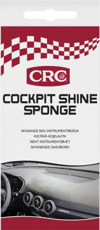 CRC COCKPIT SHINE SPONGE kojelaudan kiillotussieni1 pcs