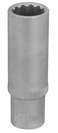 HYLSY 1/4" 12-KULMA M11 PITKÄ (50MM)