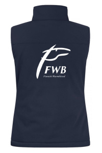 Padded Sofshell Vest Navy Naisten 2