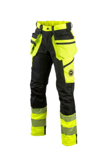 Superstretch turva RT-housut HV-keltainen, Di 6