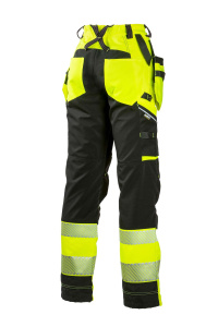 Naisten superstretch turva rt-housut, hv-keltainen, Dimex 2