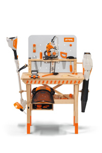 Lasten työtaso Puu ja puulelu, Stihl 4