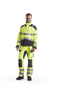 Multinorm takki luontainen palosuojaus Huomio keltainen/Mariininsininen, Blåkläder 9