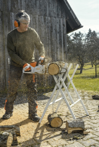 MSA 220.0 C-B Akkuketjusaha, Stihl 4