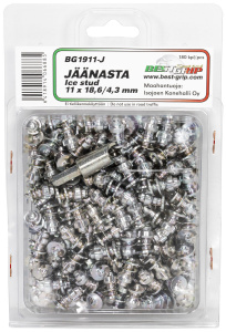 JÄÄNASTA 11X18,6/4,3 BESTGRIP 180KPL/PKT 2