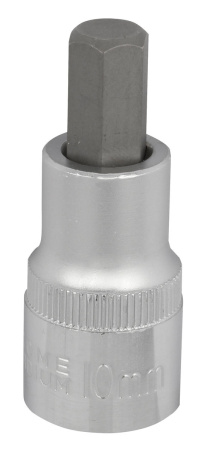 KUUSIOKOLOKÄRKIHYLSY 1/2" S2 10MM