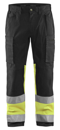 Highvis housut stretch huomio, Blåkläder