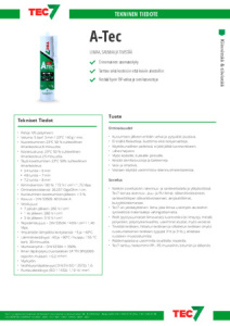 A-TEC LIIMA-JA TIIVISTYSMASSA 310ML MUSTA 2
