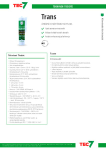 KIRKAS  LIIMA- JA TIIVISTYSMASSA 310ML TRANS 2