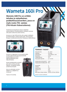 WAMETA PUIKKO INVERTER 160i PRO 2