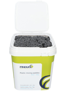 Mixing paddles plastic 20cm 250p. 2