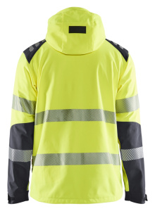 Highvis softshelltakki Huomiokeltainen/Harmaa, Blåkläder 3