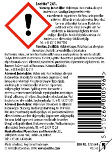 KIERRELUKITE KESKILUJA 243 50ML 3