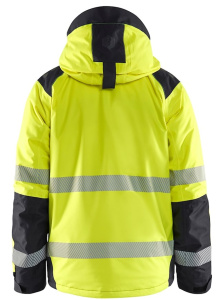 Highvis talvitakki Huomio keltainen/Musta, Blåkläder 2