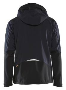 Softshell Jacket Tumma mariininsininen/keltainen, Blåkläder 3