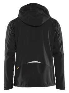Softshell Jacket Musta/Huomio keltainen, Blåkläder 3