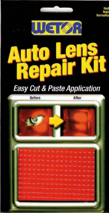 Auto Lens Repair Kit Light Red